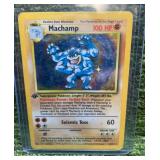 1999 Pokemon Base Set Machamp Holo HP