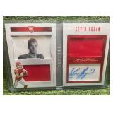 2016 Playbook booklet RPA /199 Kevin Hogan Rookie Patch Auto