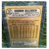 1968 Topps Harmon Killebrew p-vg crease
