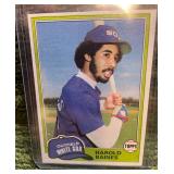 1981 Topps Harold Baines Rookie Card