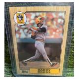 1987 Topps Barry Bonds Rookie Card