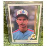 1989 Upper Deck Randy Johnson Rookie Card