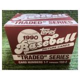 1990 Topps Baseball Traded Series Set