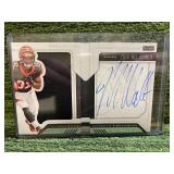 2018 Playbook Booklet RPA Mark Walton Rookie Patch Auto