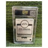 2023 Hoops Blue Variation Victor Wembanyama Rookie Card GMA Graded 9