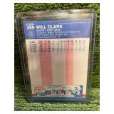 1987 Fleer Will Clark Rookie Card
