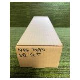 1986 Topps Baseball Complete Set