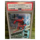1992 Marvel Masterpieces Dare Devil PSA 8