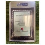 2012 Legends of the Hall Gaylord Perry Autograph PSA Graded Gem Mint 10
