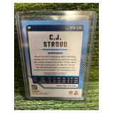 2024 Panini Donruss Threads C.J. Stroud Jersey Relic