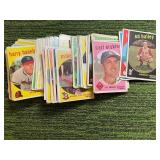 1959 Topps Baseball lot of 100+ in vg+ Condition