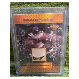 2013 Tri-City Sport Glass Breakers Game Used Patch Relic /50 Adrian Peterson