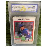 1987 Procards Juan Gonzalez Rookie Card Graded WCG 10