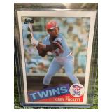1987 Topps Kirby Puckett Rookie Card