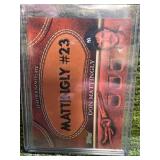 2011 Topps Leather Nameplate Don Mattingly