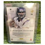2013 Momentum Material Christian Ponder Relic /25