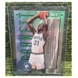 1996 Fleer Metal Kevin Garnett Rookie Card