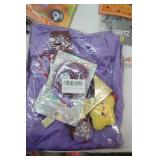 NEW Halloween Party Decor, Costume, Flags, Window Hangings, Felt Treat Bags, Reversible Door Signs and more
