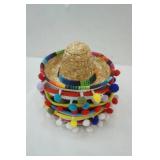 Novelty Mini Sombreros with attachable Headbands