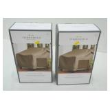 NEW (2ct) Threshold Outdoor Club Chair Covers