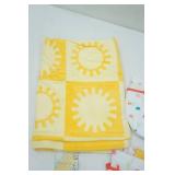 NEW Beach Towel, (2ct) Kids Gardening Totes, (3ct) 36" Pool Inflatable Tubes