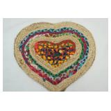 NEW (2ct) Braided Hearts 17"x15"