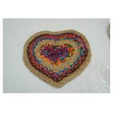 NEW (2ct) Braided Hearts 17"x15"
