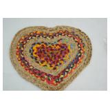 NEW (2ct) Braided Hearts 17"x15"