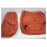 Outdoor Cushion Cover Set Terracotta Color