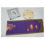 NEW Wedding Photo Book, Wooden Table, Table Runner