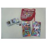 Disney Princess Nail Polish Sets, Frozen Makeup Tin, Barbie "Sweet Girl Cosmetic Tote"