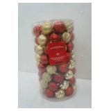 Wondershop 100ct Shatter-Resistant Ornament Set