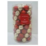 Wondershop 100ct Shatter-Resistant Ornament Set