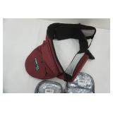 Baby Hip Carrier & 3 Clear Stadium Backpacks, Assortment of Small Bags