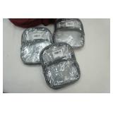 Baby Hip Carrier & 3 Clear Stadium Backpacks, Assortment of Small Bags