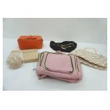 Purse & Makeup Bag Lot