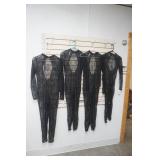 (4ct) Black Lace Suit. Auden Size XS-XL