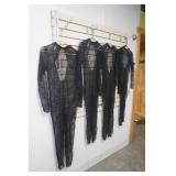(4ct) Black Lace Suit. Auden Size XS-XL