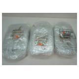 Clear Plastic Thank You Bags w/Gold Writing