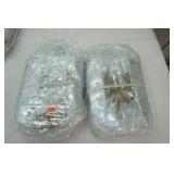 Clear Plastic Thank You Bags w/Gold Writing