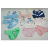 Girls Training Bras, Swimsuits, & Underwear