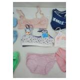 Girls Training Bras, Swimsuits, & Underwear