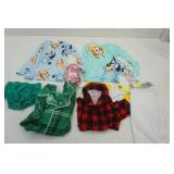 5T Bluey Pajama Tops, Soccer Shin Guards and Other Kids Cloths