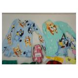 5T Bluey Pajama Tops, Soccer Shin Guards and Other Kids Cloths