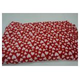 Plush Hearts Blanket NEW