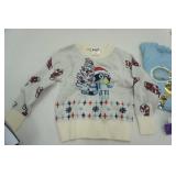 12M Bluey Sweater & Other Kids Clothes NEW