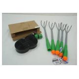 hand cultivators, trampoline sprinkler