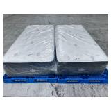 Kingsdown Plush 16" Euro Top Spilt King Mattress Set - MSRP $4,338.00 - No Reserve!