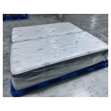 Kingsdown Plush 16" Euro Top Spilt King Mattress Set - MSRP $4,338.00 - No Reserve!