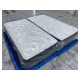 Kingsdown Plush 16" Euro Top Spilt King Mattress Set - MSRP $4,338.00 - No Reserve!